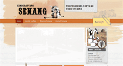 Desktop Screenshot of kinderopvangsenang.nl